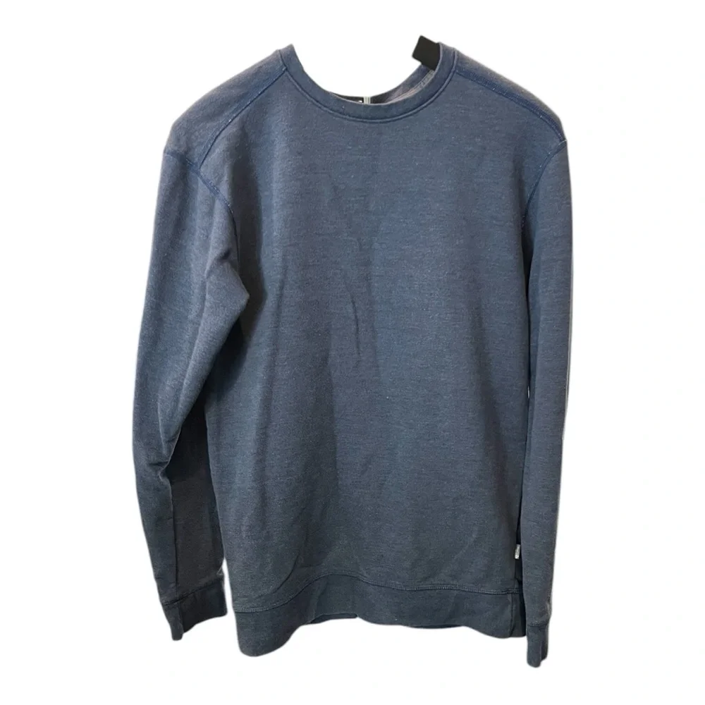 The North Face Mens Blue Pullover Crew‎ Neck Sweatshirt Size S